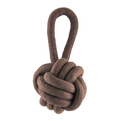 Freedog Strong Handle Ball 13 X 25 Cm Castanho