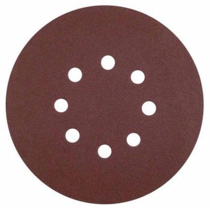 Abrasienne Ke.rr125.40 125 Mm Self-adhesive Paper Disc 50 Units Castanho