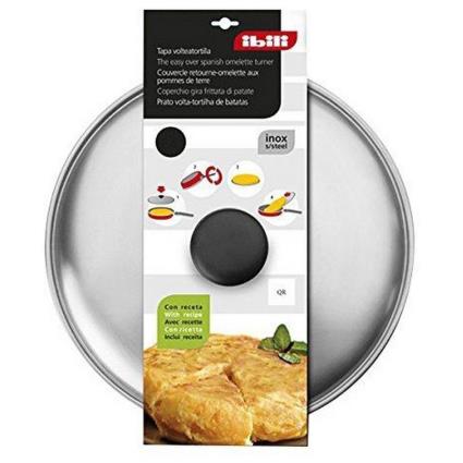 Ibili 715826 26 Cm Omelette Flipper Lid Prateado