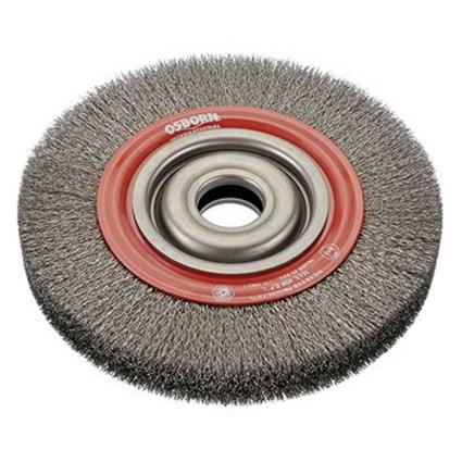 Osborn 9902566162 200x23x38 Mm Circular Wavy Wire Brush Prateado