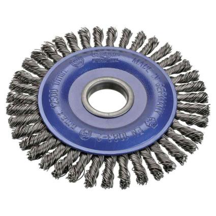 Osborn 9502626651 125x6 Mm Braided Steel Circular Brush Azul