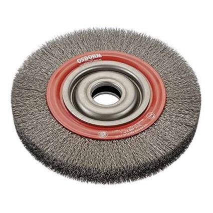 Osborn 0008544062 150x25x43 Mm Circular Wavy Wire Brush Prateado