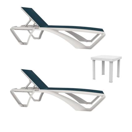 Resol Marina Club+andorra Sun Loungers And Table 2 Units