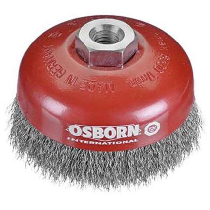 Osborn 0002613363 M1480x30 Mm Wavy Brush Vermelho