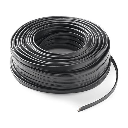 Famatel 2x1.5 Mm 50 M Flat Cable Preto