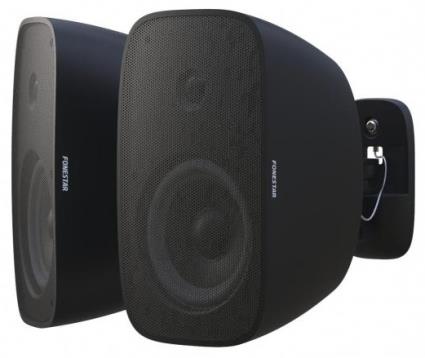 Coluna Passiva 6' 60W RMS c/ Transformador Linha 100V (Preto) - FONESTAR