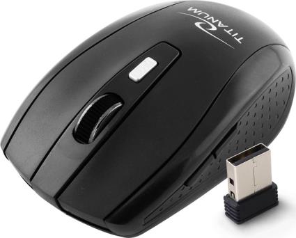 Rato Óptico USB s/ Fios 2,4GHz 1600DPI (6 Botões) - TITANUM