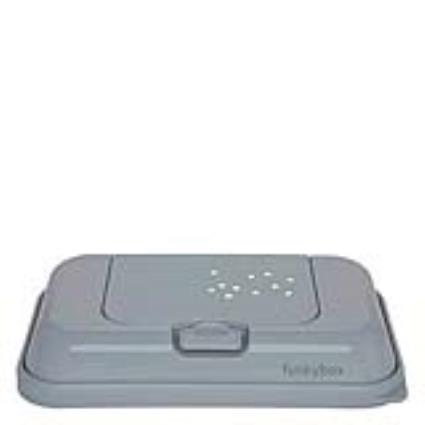 Funkybox To Go Porta Toalhitas Estrelinhas Cor Cinza Prata