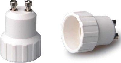 Suporte Lâmpada Adaptador E14 -> GU10