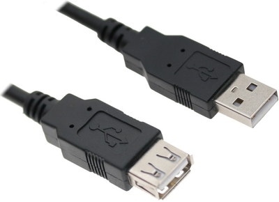 CABO USB A-A M-F Extensao 1,8mt