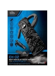 HEADSET PS3 BLUETOOTH GIOTECK EX-02