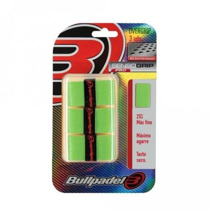 Overgrip 3 Uds Bullpadel Gb1705 Verde Fluor Verde U