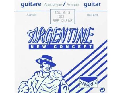 Argentine Corda G3 Ponta Da Bola Redonda 023 Conjunto de 1610Mf Tensão Padr