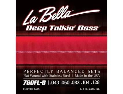 La Bella Conjunto de Cordas Baixo Elétrico Aço Inoxidável Leve 04306008210