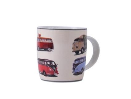 Caneca de Café VW Pão de Forma Bus Parade