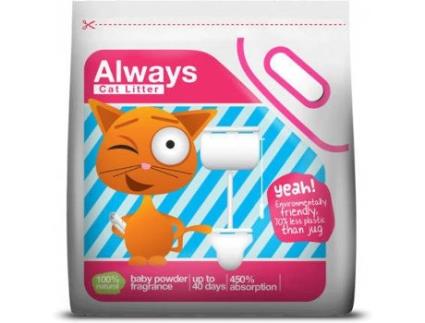 Areia para Gatos Aglomerante  Cat Litter (16Kg)