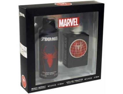 Coffret SPIDERMAN Edt 100 ml Spray 200 ml + Colônia