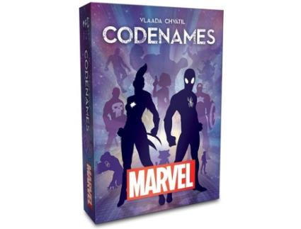 Jogo de Tabuleiro  Codenames: Marvel (Inglês - Idade Mínima: 9)