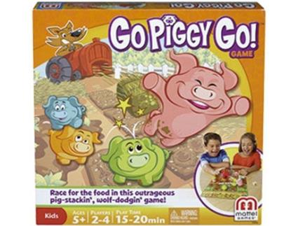 Jogo de Tabuleiro  Piggies A La Carrera (Idade Mínima: 5)