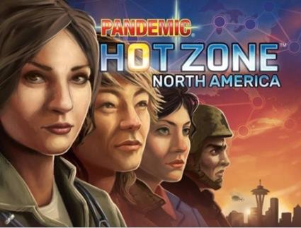 Jogo de Tabuleiro  Pandemic Hot Zone North America (0,484 kg - 15 x 22,5 x 5 cm - Inglês - Idade Mínima: 8)