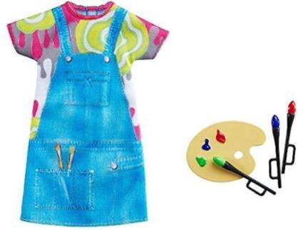 Conjunto  Barbie Fashion Pintora
