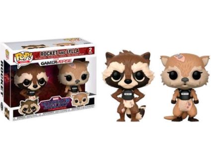 Conjunto de Figuras ! Marvel Guardians of the Galaxy Rocket e Lyla