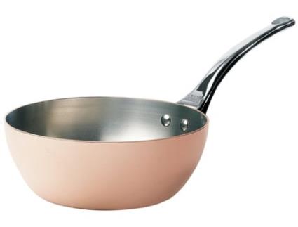 Caçarola Cónica em Cobre e Inox DE BUYER Prima Matera 24cm