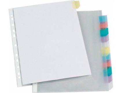 Bolsas Plásticas A4 Com 12 Separadores
