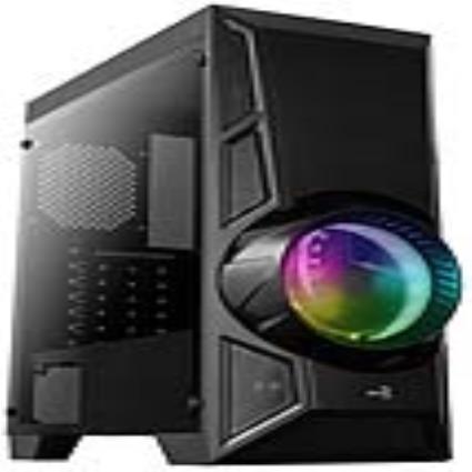 Caixa Semitorre Micro ATX / Mini ITX / ATX  Aero Engine RGB LED Preto