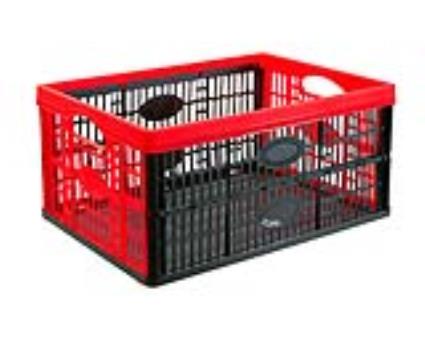 Caixa Multiusos  45 L Dobrável Plástico (53 X 37 x 27 cm) - Azul