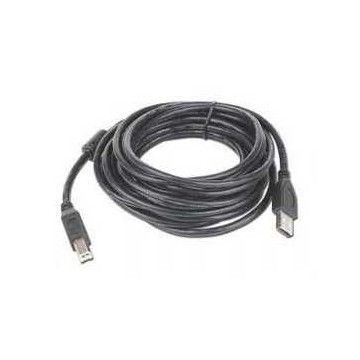 Cabo USB A para USB B  CCP-USB2-AMBM-15 Preto (4,5 m)