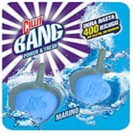 Ambientador para Sanita em Pastilhas Marinho WC Power & Fresh  (Pack de 2) - x1