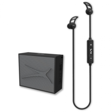 Altifalante Bluetooth sem fios Urban And Sound  (2 pcs) 2W 400 mAh - Preto