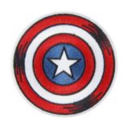 Adesivo Captain America  Poliéster