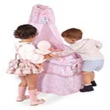 Berço para Bonecas  (100 x 37 x 60 cm)