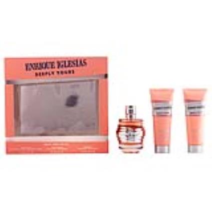 Conjunto de Perfume Mulher Enrique Iglesias Deeply Yours Woman  925801 (3 pcs)