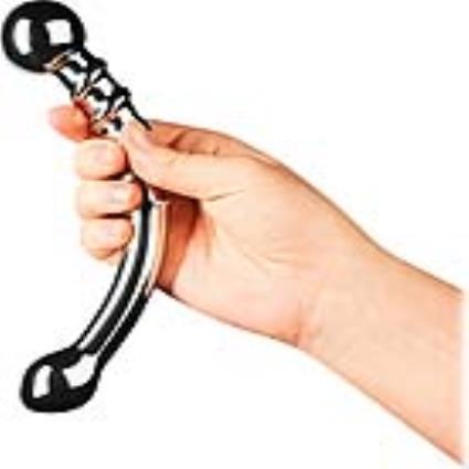 Dildo  Aço inoxidável - 20 cm