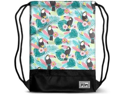 Saco Mochila com Cordas Oh My Pop Avocado (48 x 35 x 1 cm)