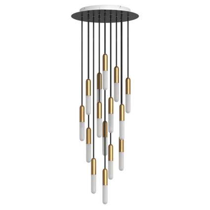 Creative Cables P-light Rose-one Hanging Lamp 15 Falls Castanho