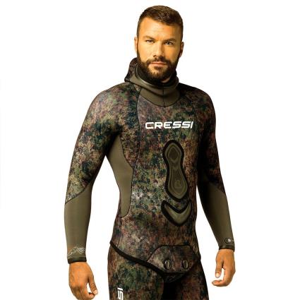 Cressi Seppia Spearfishing Jacket 3.5 Mm Cinzento 2XL