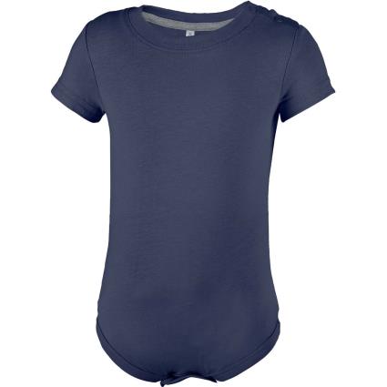 Kariban Body Bebe Kariban Manches Courtes Azul 6 Months