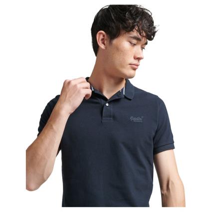 Superdry Classic Pique Polo Azul XL