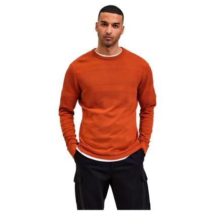 Selected Maine Crew Neck Sweater Laranja L