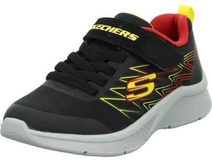 Ténis SKECHERS Microspec Texlor Material sintético Criança (29 - Preto)