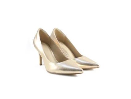 Stiletto Pele Ouro Parodi Stiletto