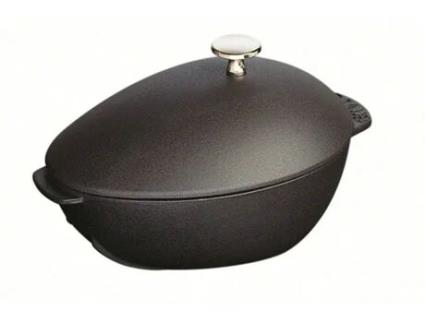 Caçarola STAUB (Preto - Ferro Fundido - 25 cm)