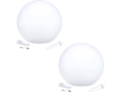 Iluminação Decorativa LUMISKY (Branco - Polietileno Rotomoldado - 30 cm)