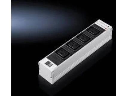 Extensão Elétrica RITTAL DK 7856.230 4 tomadas Preto