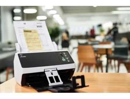 Fujitsu Fi-8250 Adf + Scanner de Alimentação Manual 600 X 600 Dpi A4 Preto Cinzento