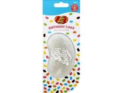 Jelly Belly Ambientador 3D Coche Casa Oficina Baño... Fragancia 'Birthdate Cake' Paste Del Cumpleaños